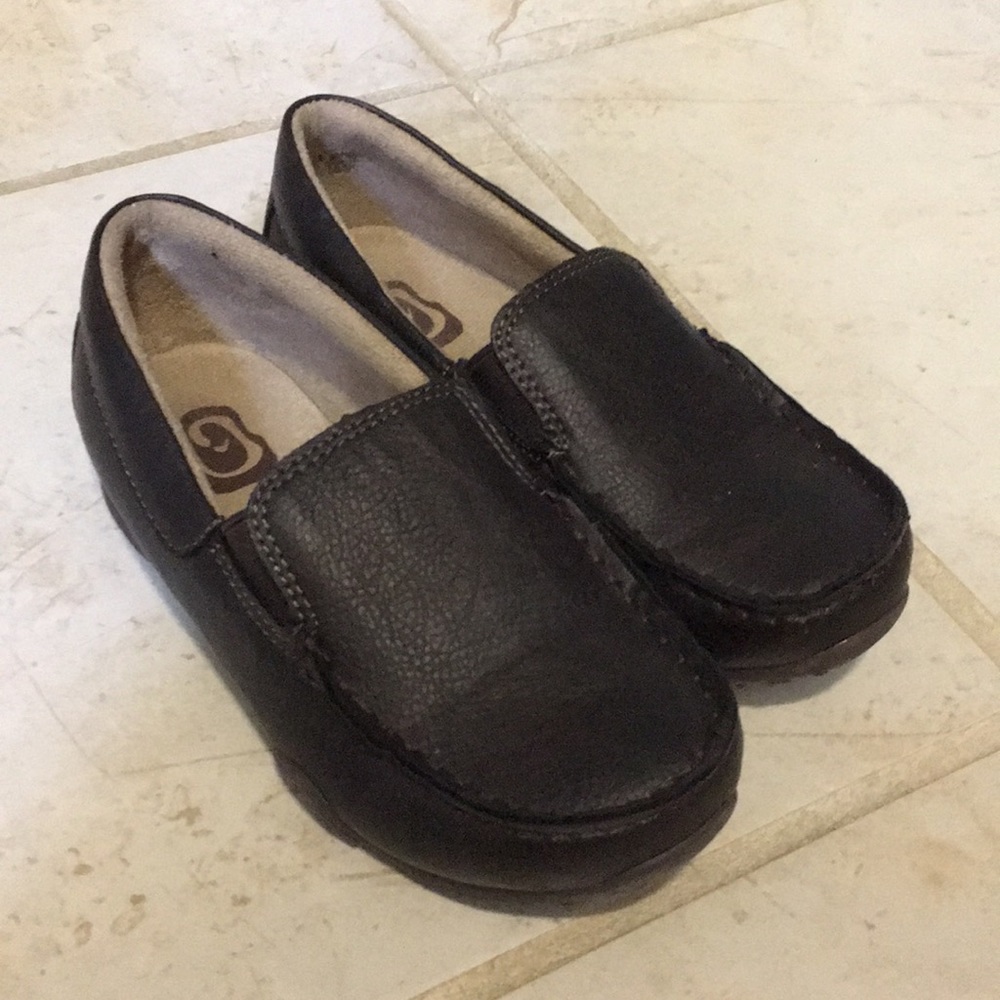 Children's Place Brown Loafers Driving Moccasins.